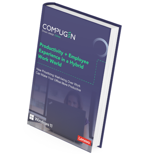 Lenovo Guide Cover-book - Productivity + Employee Expereince in a Hybrid Work World